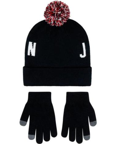 JORDAN SET JORDAN DE GORRO CON POMPON Y GUANTES 9A0869-023 DEFAULT TITLE