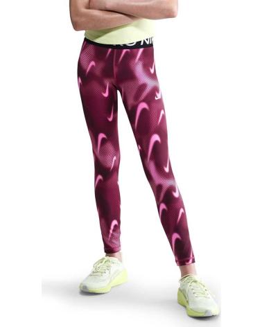 NIKE MALLAS DEPORTIVAS PRO NINA HQ9305 ROSA OSCURO