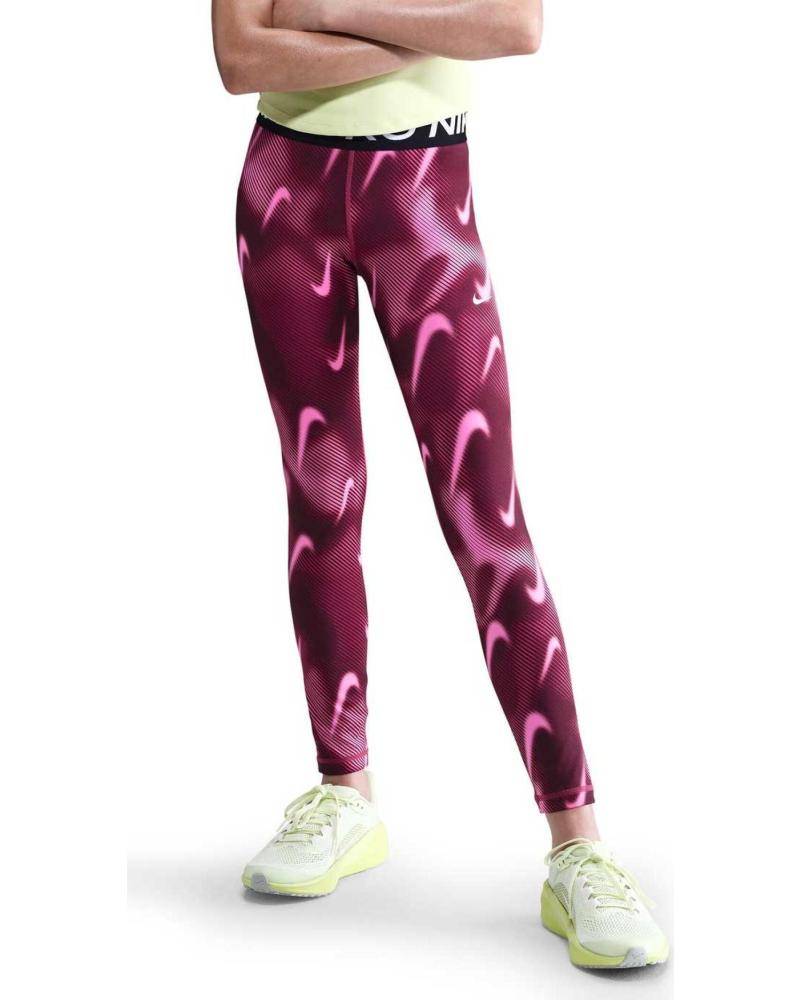 NIKE MALLAS DEPORTIVAS PRO NINA HQ9305 ROSA OSCURO