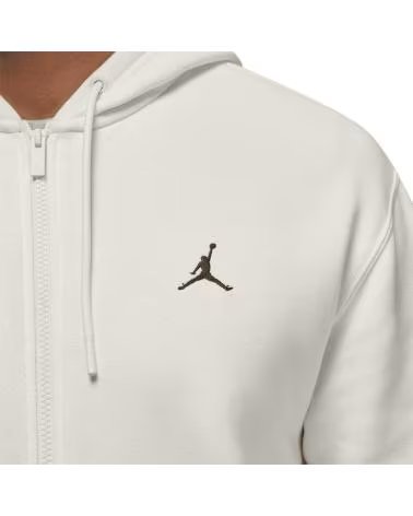 JORDAN SUDADERA CON CAPUCHA FV7289-133 EN BLANCO PARA HOMBRE WHITE