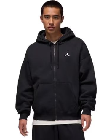 NIKE SUDADERA JORDAN BROOKLYN FLEECE CON CAPUCHA FV7289 NEGRO