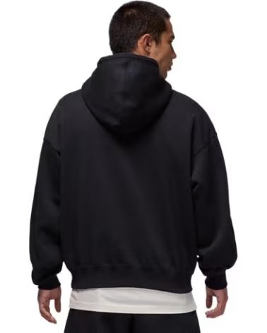 NIKE SWEATSHIRT COM CAPUZ JORDAN BROOKLYN FLEECE FV7289 NEGRO