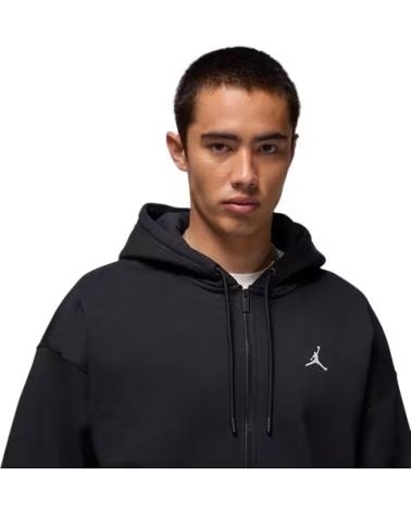 NIKE SWEATSHIRT COM CAPUZ JORDAN BROOKLYN FLEECE FV7289 NEGRO
