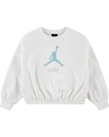 JORDAN SUDADERA JORDAN 45F410-782 BLANCO