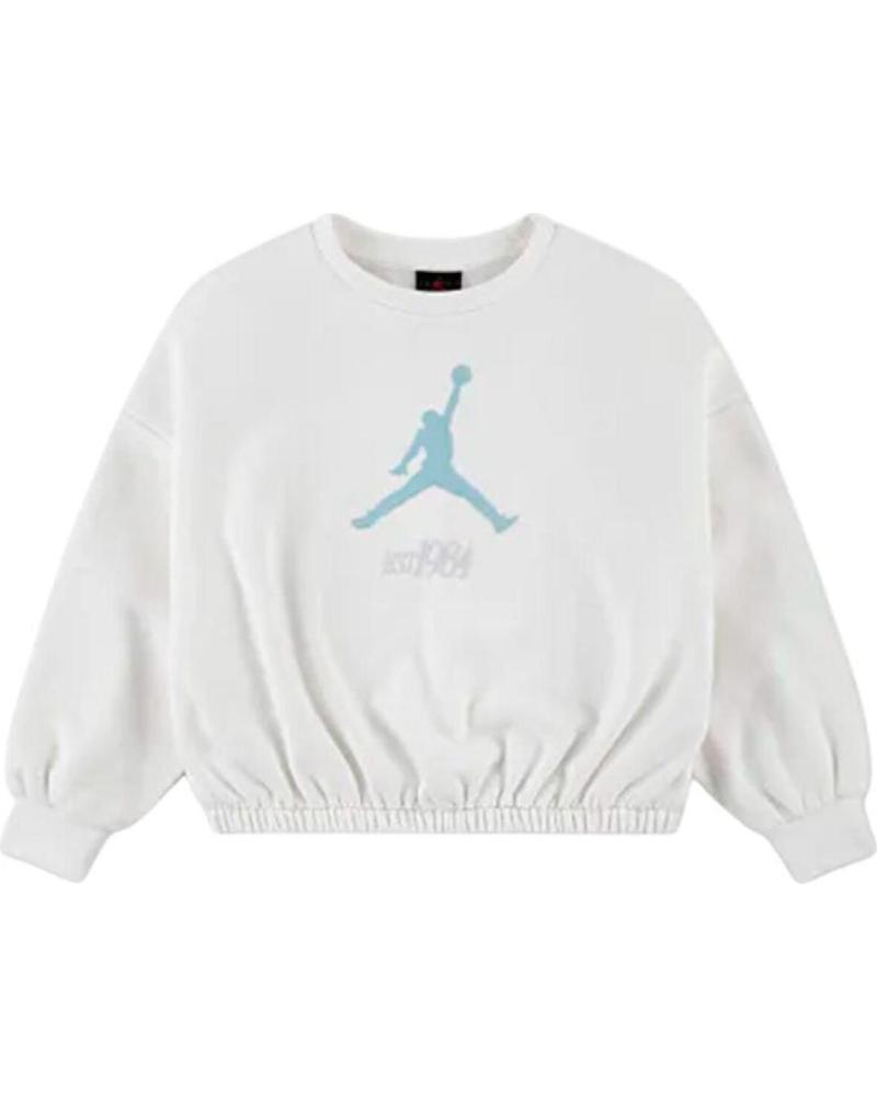 JORDAN SUDADERA JORDAN 45F410-782 BLANCO