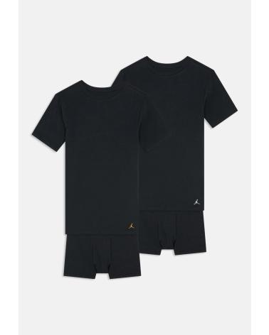 JORDAN CONJUNTO CAMISETA CALZONCILLOS JM0798-023 NEGRO