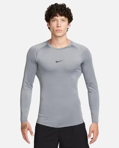 NIKE CAMISETA HOMBRE FITNESS PRO FB7919 GRIS