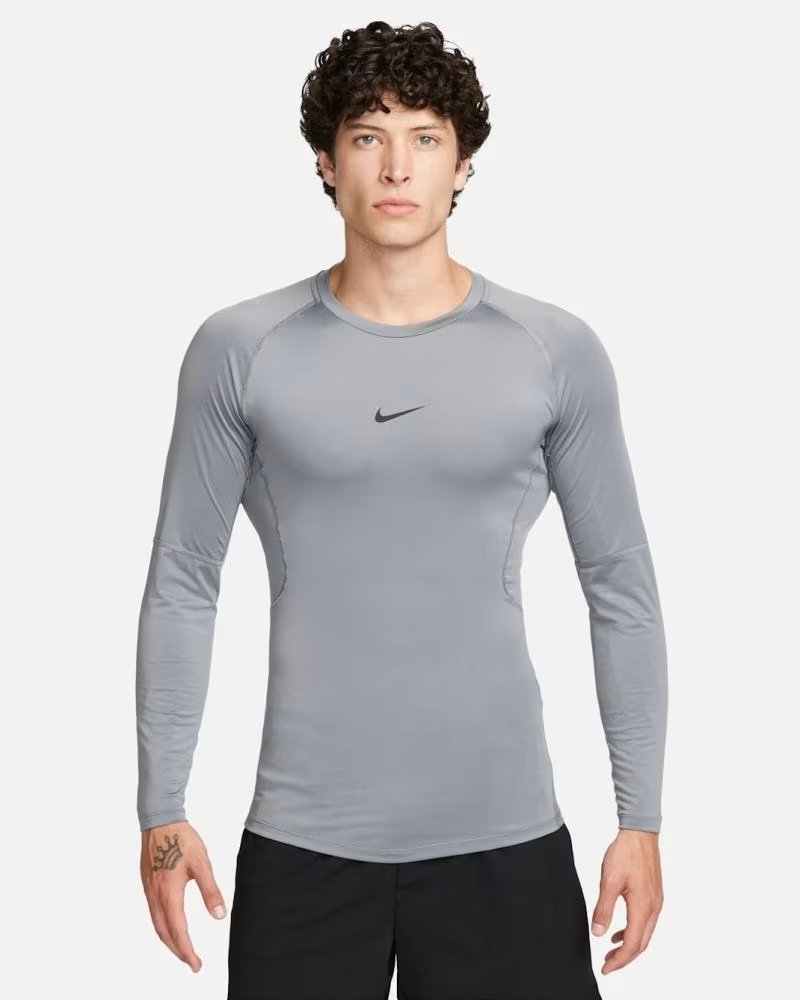 NIKE CAMISETA HOMBRE FITNESS PRO FB7919 GRIS