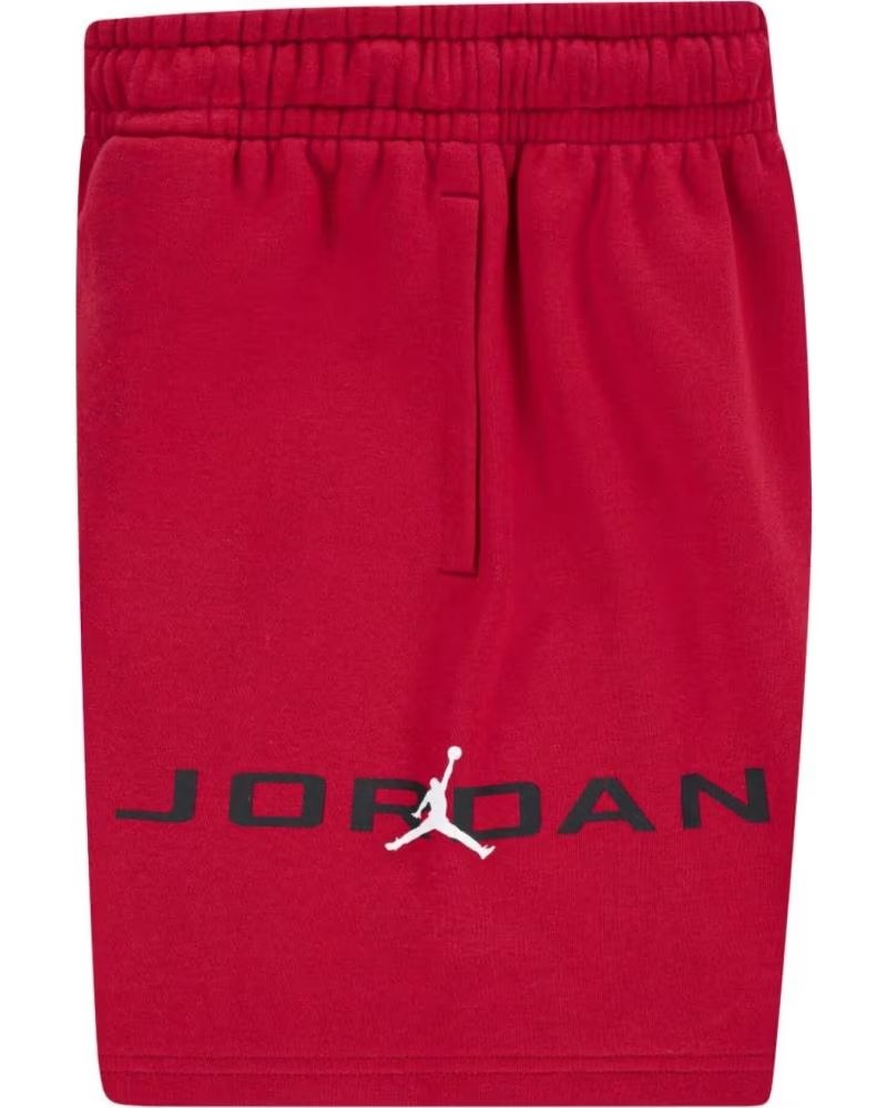 JORDAN PANTALON CORTO KIDS 95F268-R78 ROJO