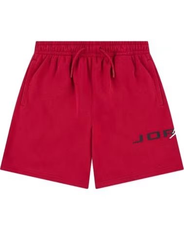 JORDAN PANTALON CORTO KIDS 95F268-R78 ROJO