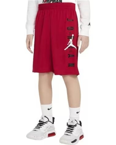 JORDAN PANTALON CORTO KIDS 957176-R78 ROJO