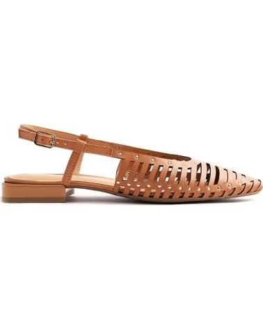 MULES GIOSEPPO JERICHO EN PIEL CAMEL 74076-P MARRóN