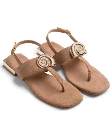 GIOSEPPO HARRINGTON SANDALIA PLANA CUERO MUJER 78611-P VARIOS COLORES