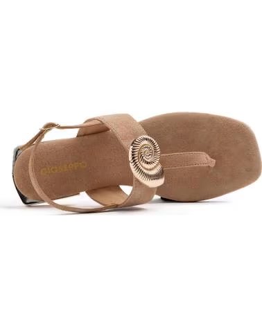 GIOSEPPO HARRINGTON SANDALIA PLANA CUERO MUJER 78611-P VARIOS COLORES