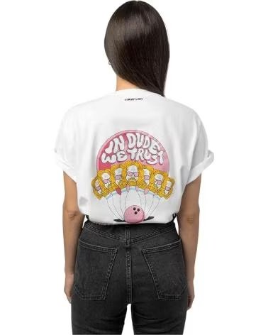 JIMMY LION CAMISETA DE MANGA CORTA 959977-WHITE EN PARA UNISEX BLANCO