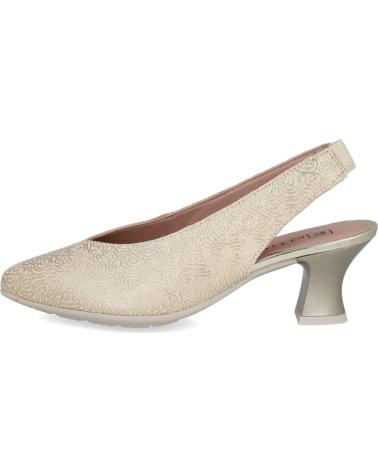 PITILLOS ZAPATO DESTALONADO TACÓN BAJO 11180 ORO
