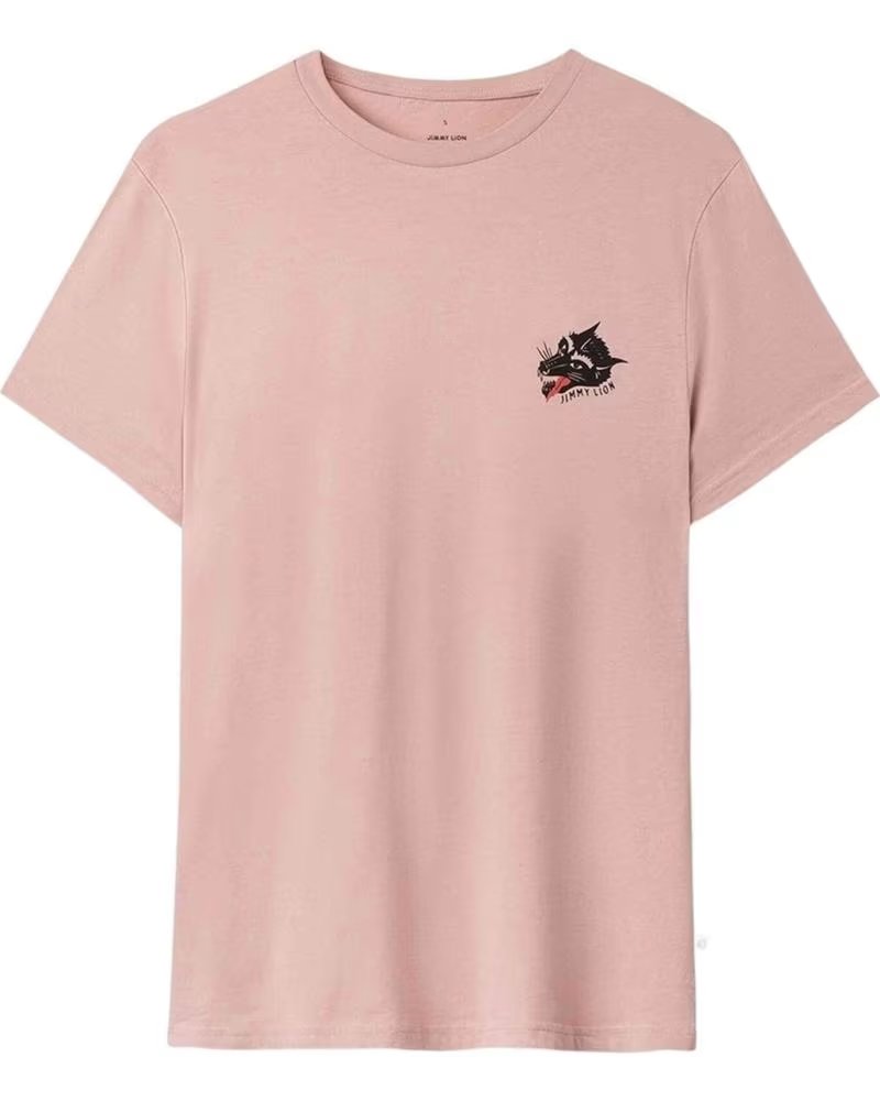 JIMMY LION CAMISETA DE MANGA CORTA 959380-PINK EN PARA UNISEX ROSA