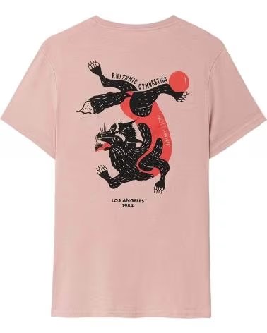 JIMMY LION CAMISETA DE MANGA CORTA 959380-PINK EN PARA UNISEX ROSA