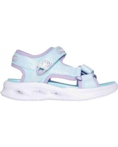 SKECHERS SANDALIAS 303024L-LBLV EN PARA NINOS UNISEX AZUL