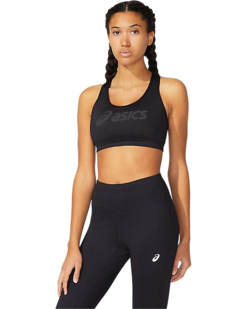 ASICS TOP 2012C573- EN PARA MUJER NEGRO