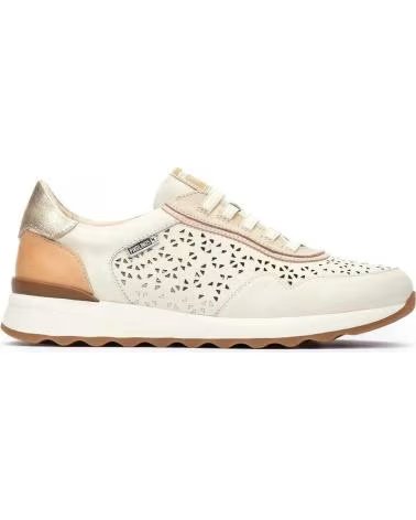 PIKOLINOS 6629 ZAPATILLAS CASUAL DE MUJER PIEL CREMA