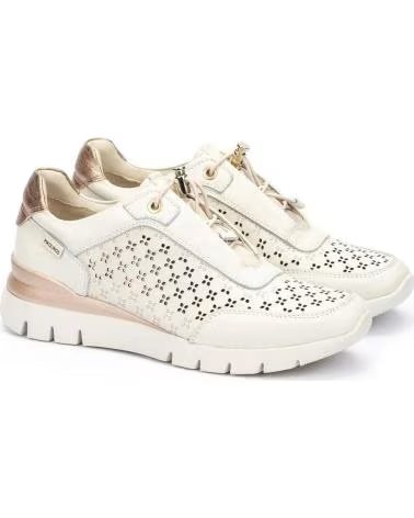 PIKOLINOS 6707 ZAPATILLAS CASUAL DE MUJER PIEL CREMA