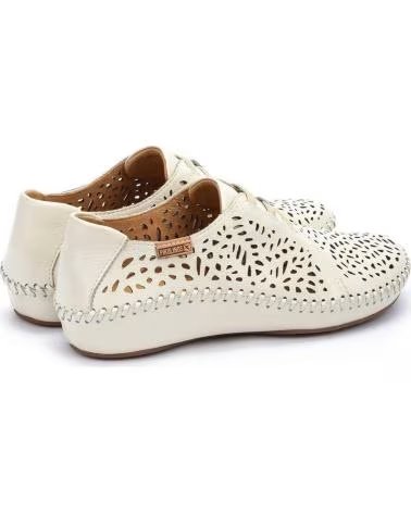 PIKOLINOS 655-4783 ZAPATOS CON CORDONES DE MUJER PIEL CREMA