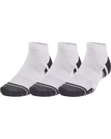 UNDER ARMOUR MEIAS PER TECH LOW P-3 1379504-100 UNISSEX BRANCO BLANCO