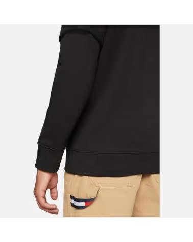 TOMMY JEANS SUDADERA TOMMY JEANS PARA HOMBRE NEGRA NEGRO