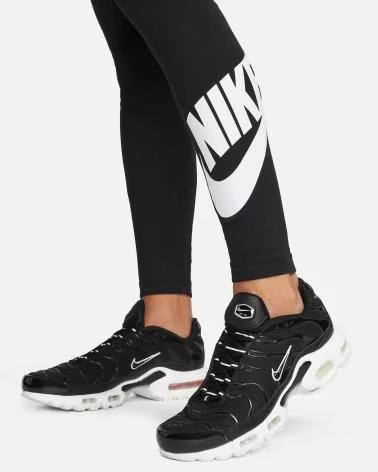 NIKE LEGGINGS SPORTSWEAR CLASSIC DV7791-010 PARA MULHER NEGRO