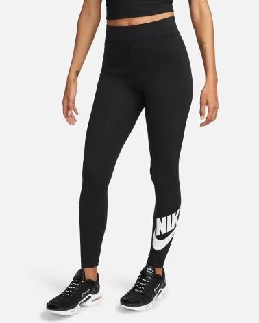 NIKE LEGGINGS SPORTSWEAR CLASSIC DV7791-010 PARA MULHER NEGRO