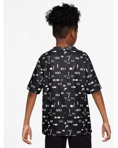NIKE CAMISETA MANGA CORTA NINO HV0204 NEGRO
