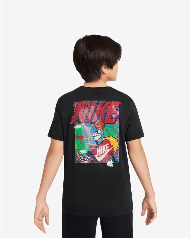 NIKE CAMISETA NINO HV5212 NEGRO