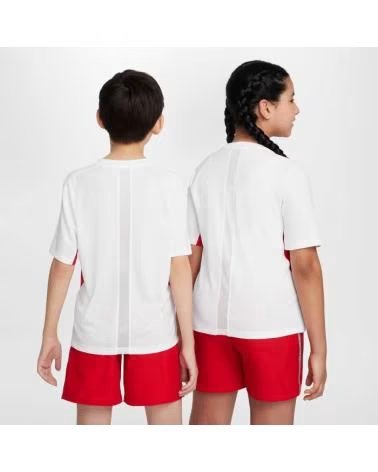 NIKE CAMISETA ESPORTIVA COM GRÁFICO SWOOSH BLANCO