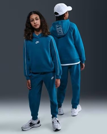 NIKE CHANDAL KIDS SPORTSWEAR CLUB FLEECE HQ9318 CELESTE