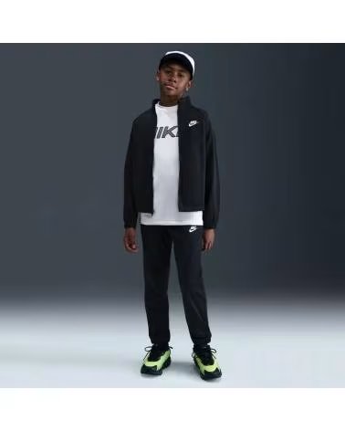 NIKE TUTA SPORTSWEAR SPORT BAMBINI HQ9315-010 NEGRO