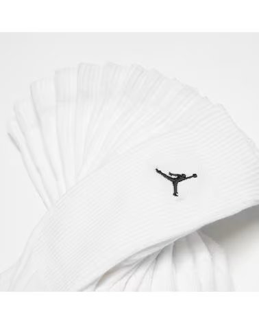 NIKE LOT DE 6 CHAUSSETTES JORDAN BJ0583 BLANCO