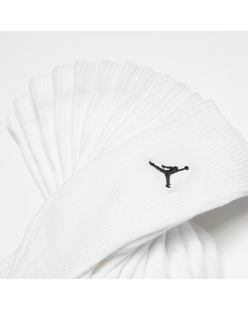 NIKE LOT DE 6 CHAUSSETTES JORDAN BJ0583 BLANCO