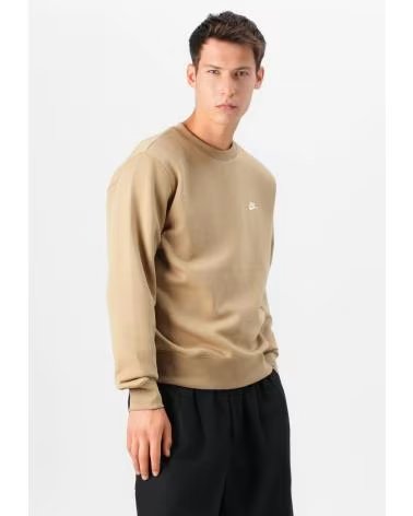NIKE SWEATSHIRT NIKE FN3886 BEIGE