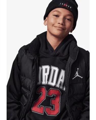 NIKE MOLETOM COM CAPUZ JORDAN 23 NEGRO