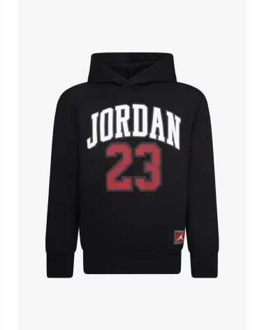 NIKE SUDADERA CON CAPUCHA JORDAN 23 NEGRO