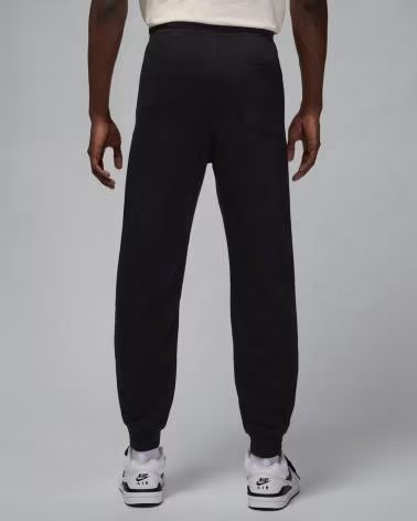 JORDAN Pantalon Largo Fv7277-010 en negro para hombre BLACK-WHITE