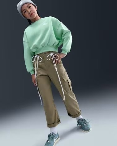 NIKE SWEATSHIRT SPORTSWEAR CLUB FLEECE FZ9244 VERDE