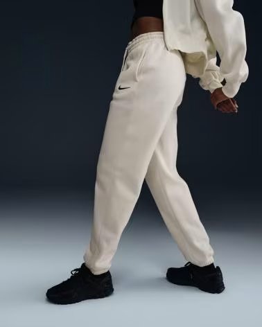 NIKE PANTALON MUJER PHOENIX FLEECE FZ5996 BLANCO