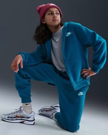 NIKE PANTALON KIDS CLUB FLEECE FD3008 CELESTE