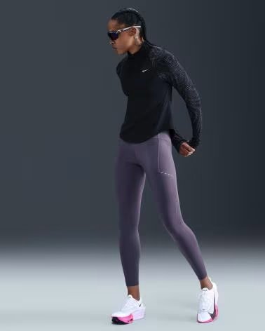 NIKE CAMISETA MUJER TEMPO FLASH HV2996 NEGRO