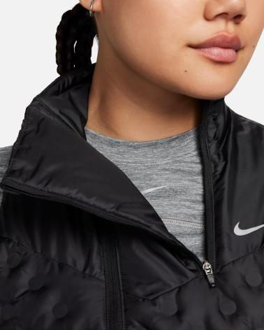 NIKE CHALECO MUJER THERMA FIT ADV REPEL FB7606 NEGRO