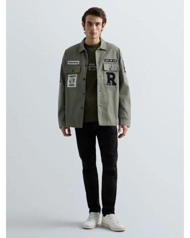 REPLAY SOBRE CAMISA HOMBRE M8445C MENTA