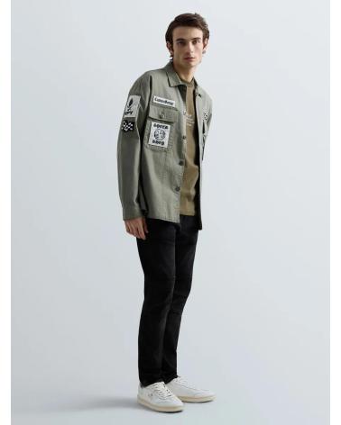 REPLAY SOBRE CAMISA HOMBRE M8445C MENTA