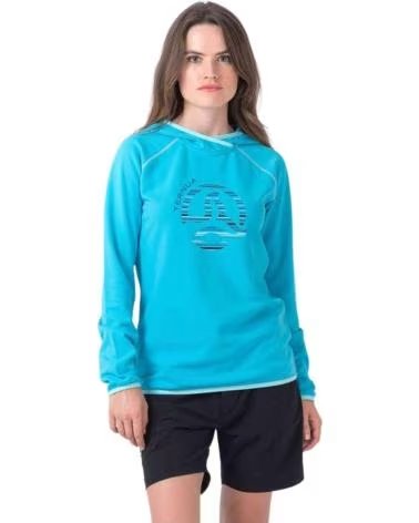 TERNUA SWEAT À CAPUCHE TERNUA BLEU POUR FEMME AZUL